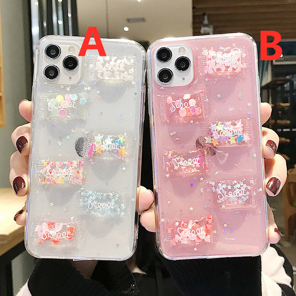 Sweet Candy Phone Case for iphone 6/6s/6plus/7/7plus/8/8P/X/XS/XR/XS Max/11/11pro/11pro max PN2528