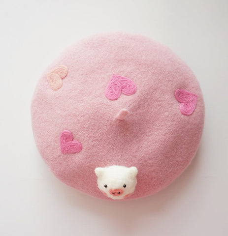 Cute Pig Beret PN4704