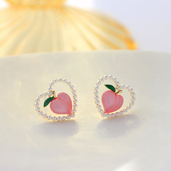 Cute Peach Earrings PN4994