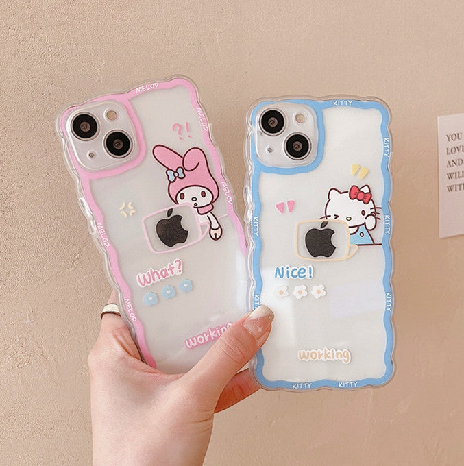 Kawaii Anime Phone Case for iphone 7plus/8P/X/XS/XR/XS Max/11/11pro/11 ...