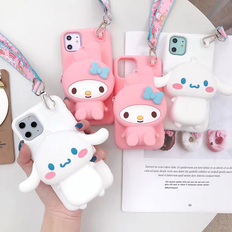 Cute Cinnamoroll Phone Case for iphone 6/6s/6plus/7/7plus/8/8P/X/XS/XR/XS Max/11/11pro/11promax PN1993