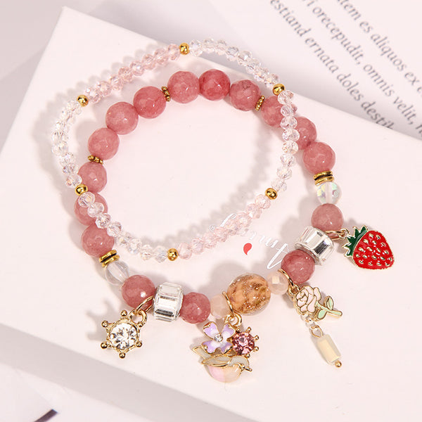 Strawberry Flowers Bracelet PN3750