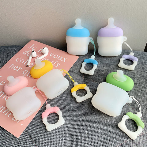 Kawaii Baby’s Bottle Airpods Case For Iphone PN1521