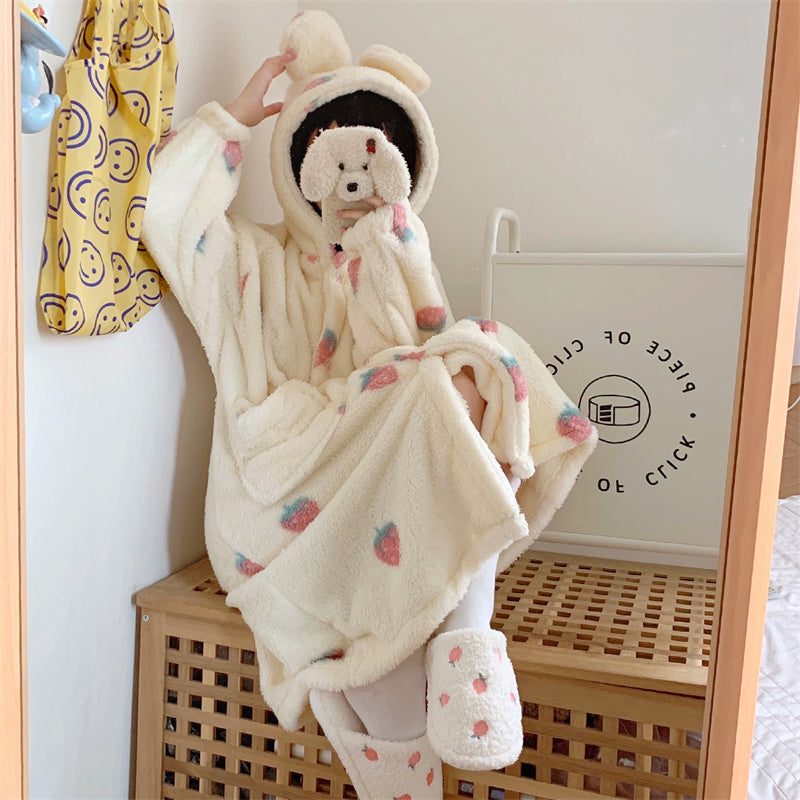 Fashion Strawberry Pajamas Dress PN4673 – Pennycrafts