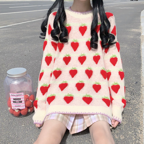 Fashion Strawberry Sweater PN3472