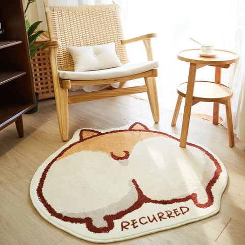 Lovely Corgi Floor Mat PN4097