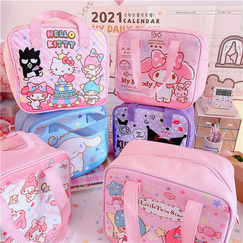 Cartoon Anime Lunch Handbag PN4790