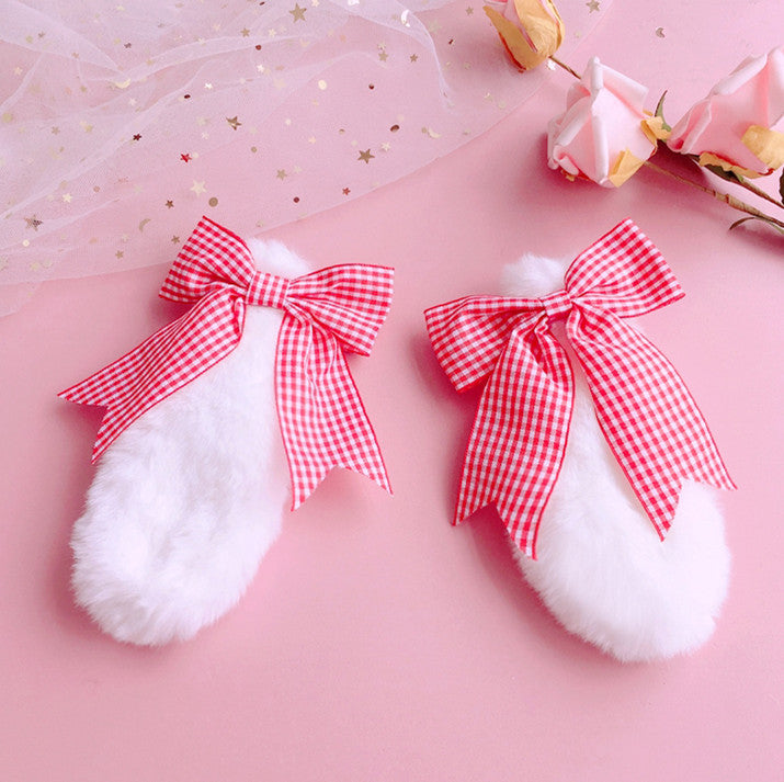 Soft Rabbit Ears Hair Clips PN4132