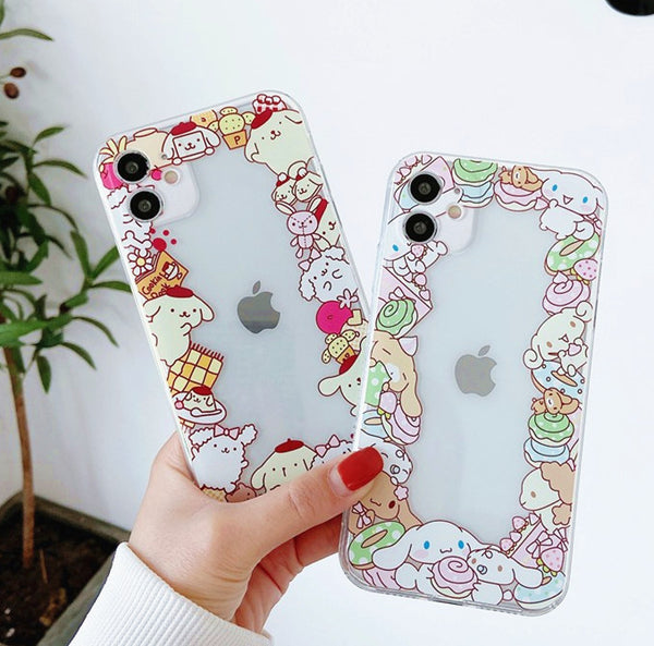 Cartoon Anime Phone Case for iphone 7/7plus/8/8P/X/XS/XR/XS Max/11/11pro/11pro max/12/12mini/12pro/12pro max PN3441