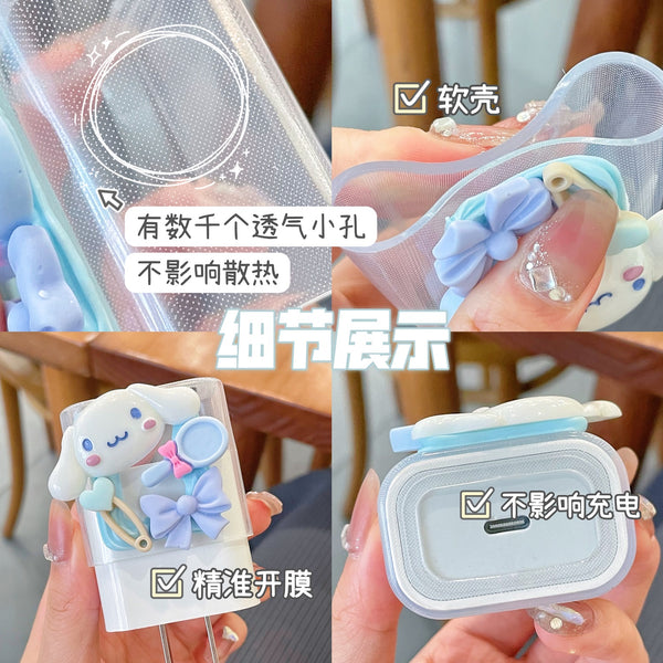 Cute Anime Charger Protector Set PN5712