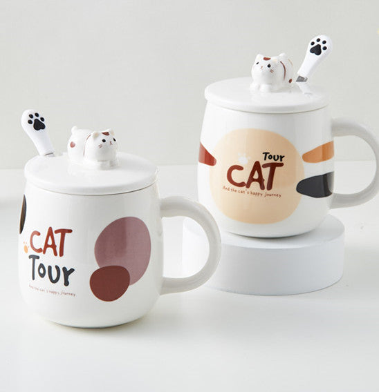 Lovely Cat Mugs Cup PN3557