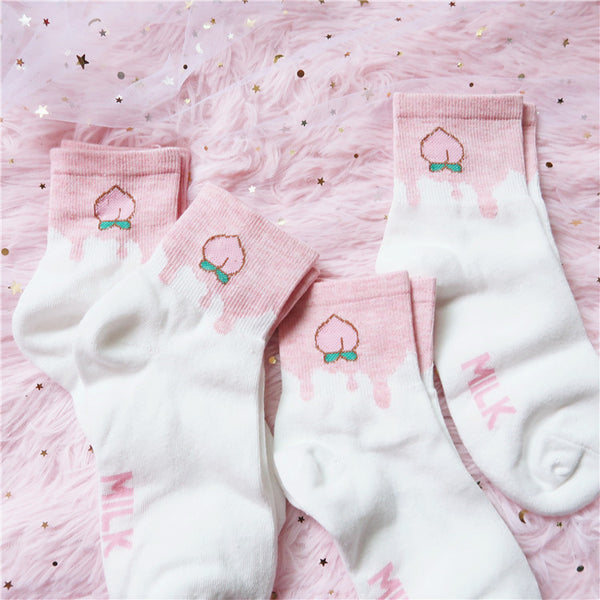 Fashion Peaches Socks PN1464