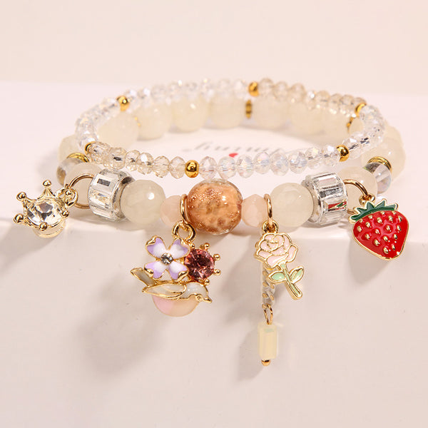 Strawberry Flowers Bracelet PN3750