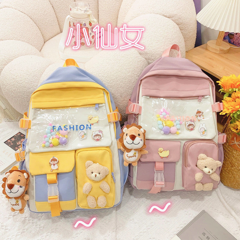 Lovely Bear Students Backpack PN5002