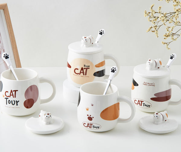 Lovely Cat Mugs Cup PN3557