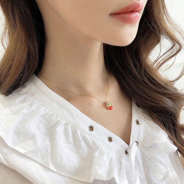 Sweet Srawberry Necklace PN4580