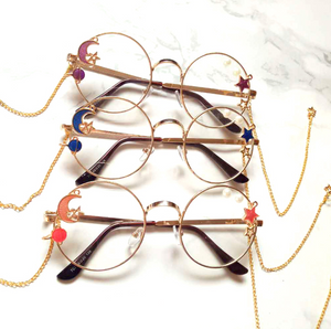 Fashion Moon and Star Glasses PN3139