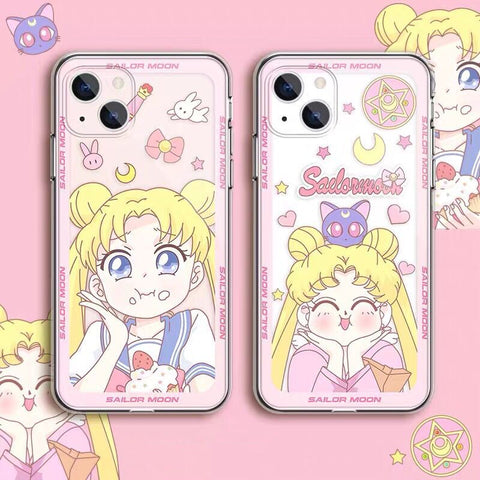 Sailormoon Phone Case for iphone 7plus/8P/X/XS/XR/XS Max/11/11pro/11pro max/12/12pro/12pro max/13/13pro/13pro max PN4414