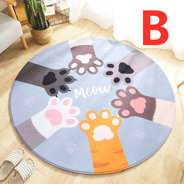 Lovely Cats Round Mat PN3487