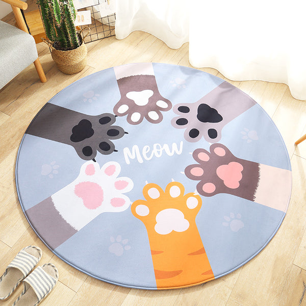 Lovely Cats Round Mat PN3487