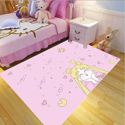 Cute Unicorn Living Room Carpet PN1249