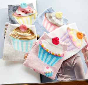 Cute Cupcake Socks PN1504