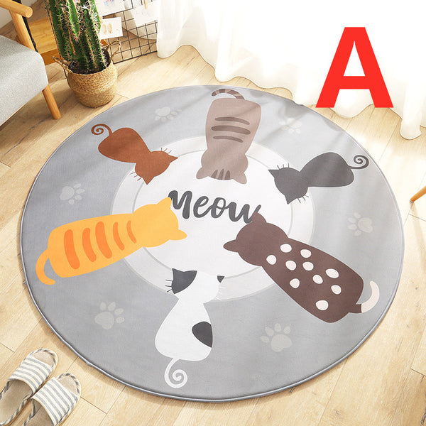 Lovely Cats Round Mat PN3487